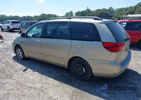 2004 Toyota Sienna Xle из США, поврежденный, VIN 5TDZA22C64S212394